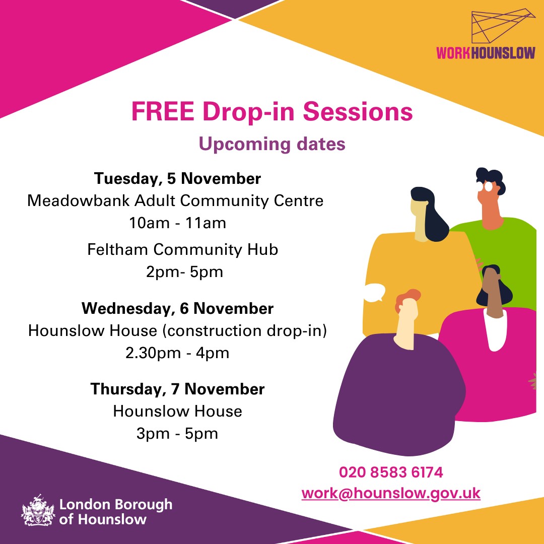 Work Hounslow drop-in sessions